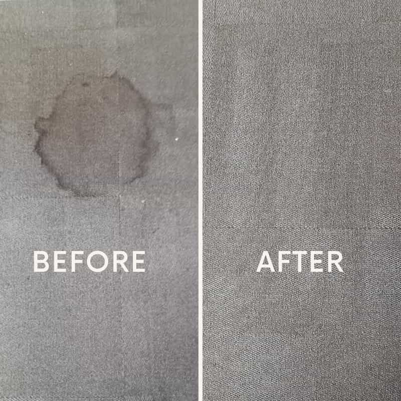 Office carpet cleaning before and after — East Midlands